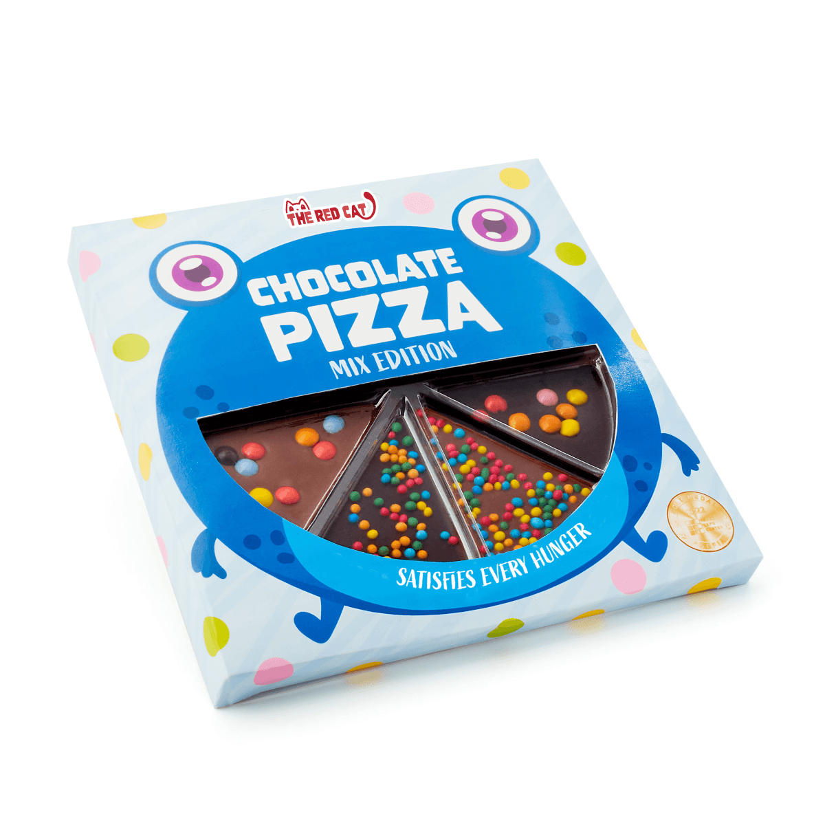 Läs mer om The Red Cat Chocolate Pizza - Mix Edition 105g