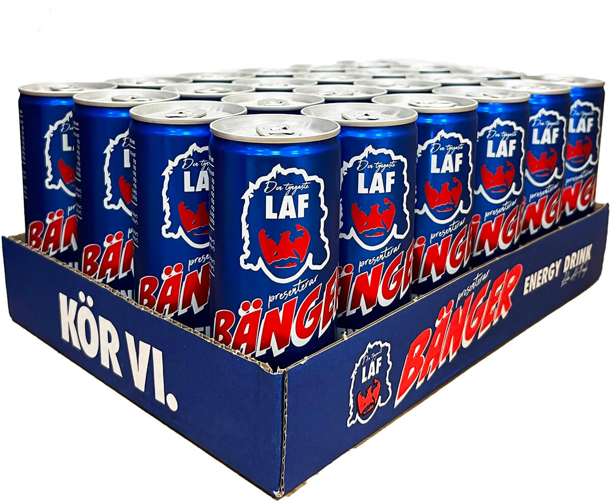 BÄNGER by Lilla Al-Fadji Energy Drink 25cl x 24st