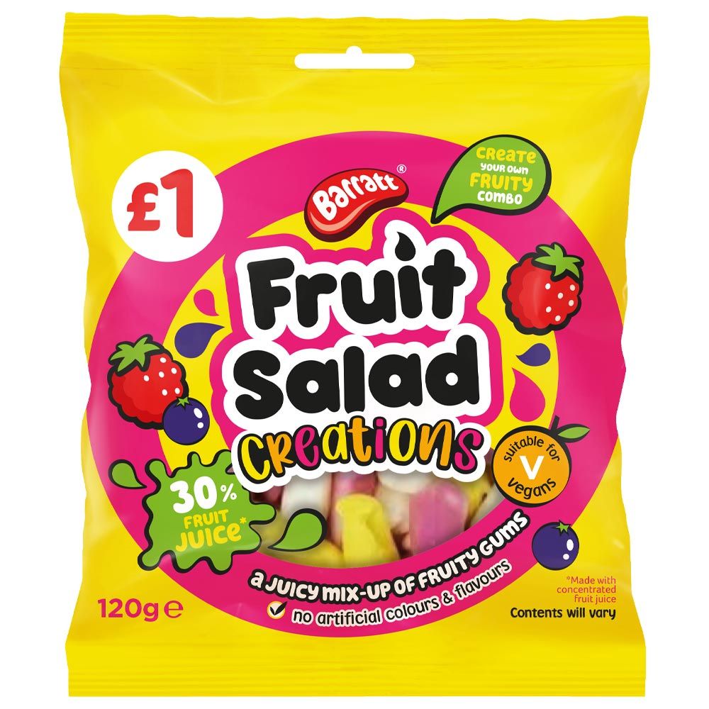 Barratt Fruit Salad Creations 120g