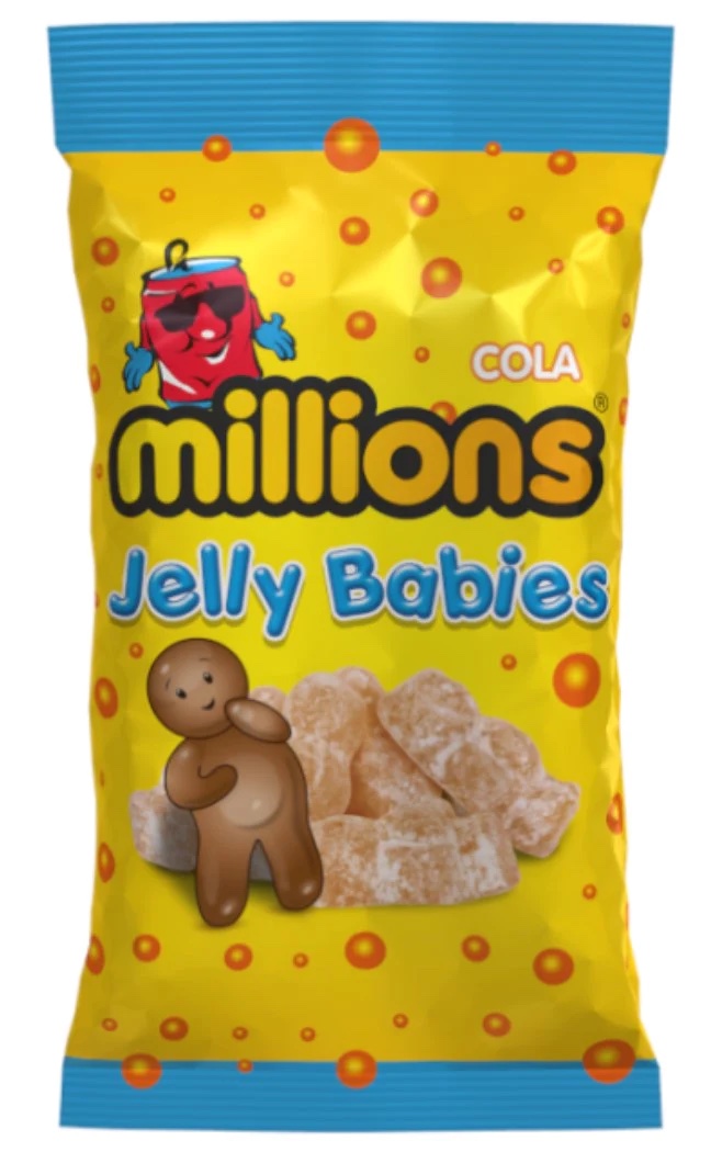 Läs mer om Millions Jelly Babies Cola 180g