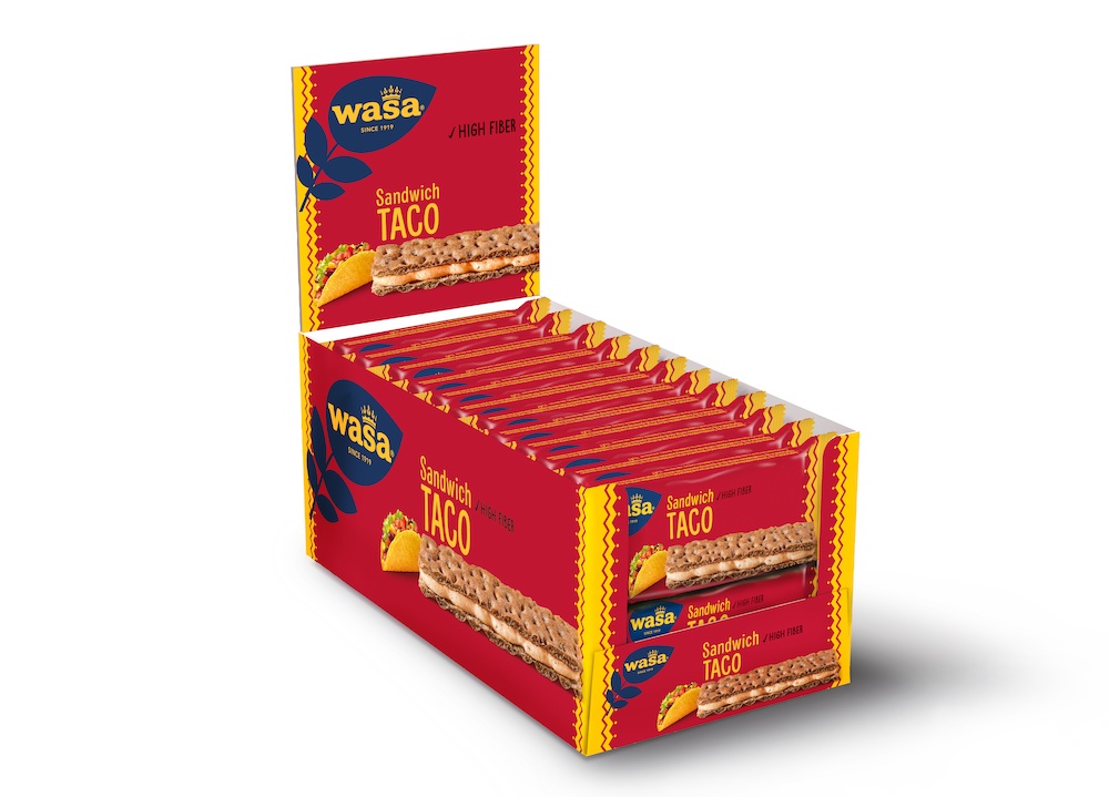 Läs mer om Wasa Sandwich Taco 33g x 24st