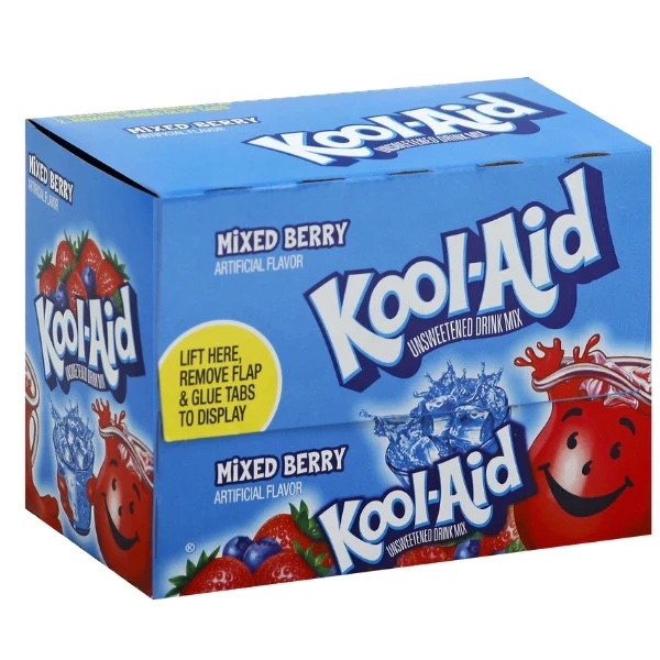 Läs mer om Kool-Aid Soft Drink Mix - Mixed Berry 6.2g x 48st