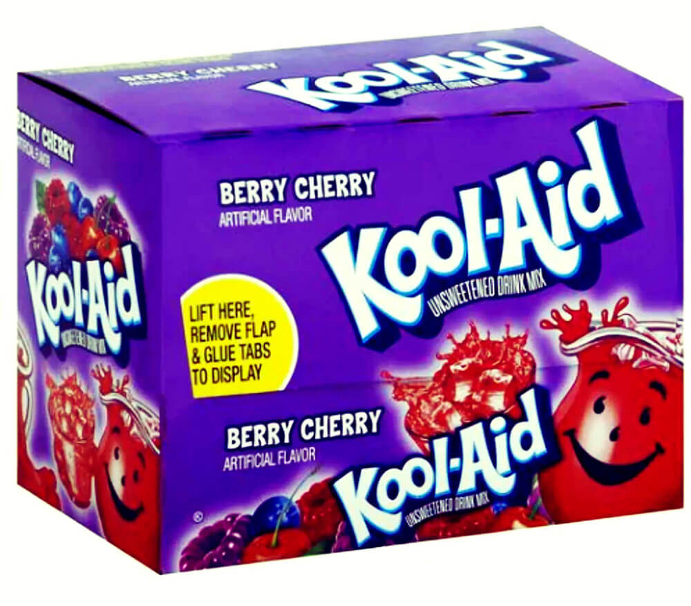 Kool-Aid Soft Drink Mix - Berry Cherry x 48st