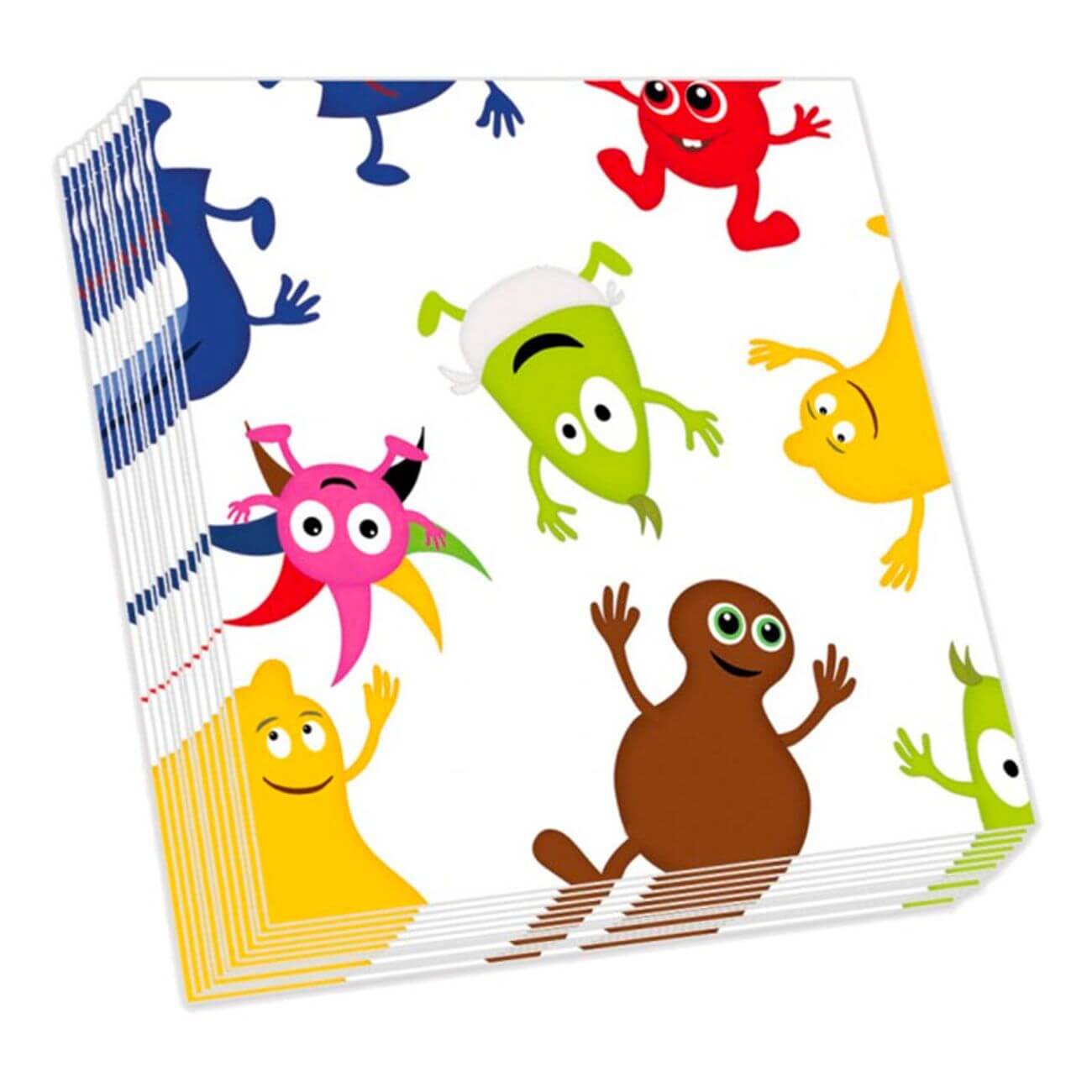 Servetter Babblarna 16-pack | Festartiklar | Gottegrisen