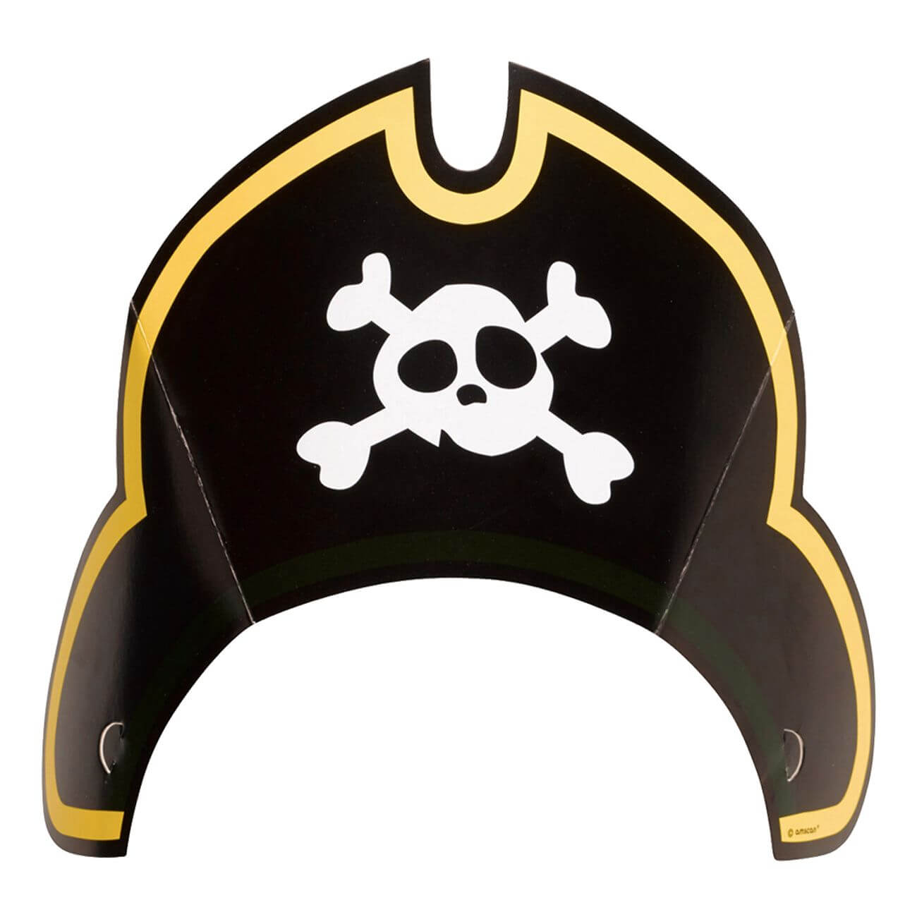 Läs mer om Partyhattar Pirat Jolly Roger 8-pack