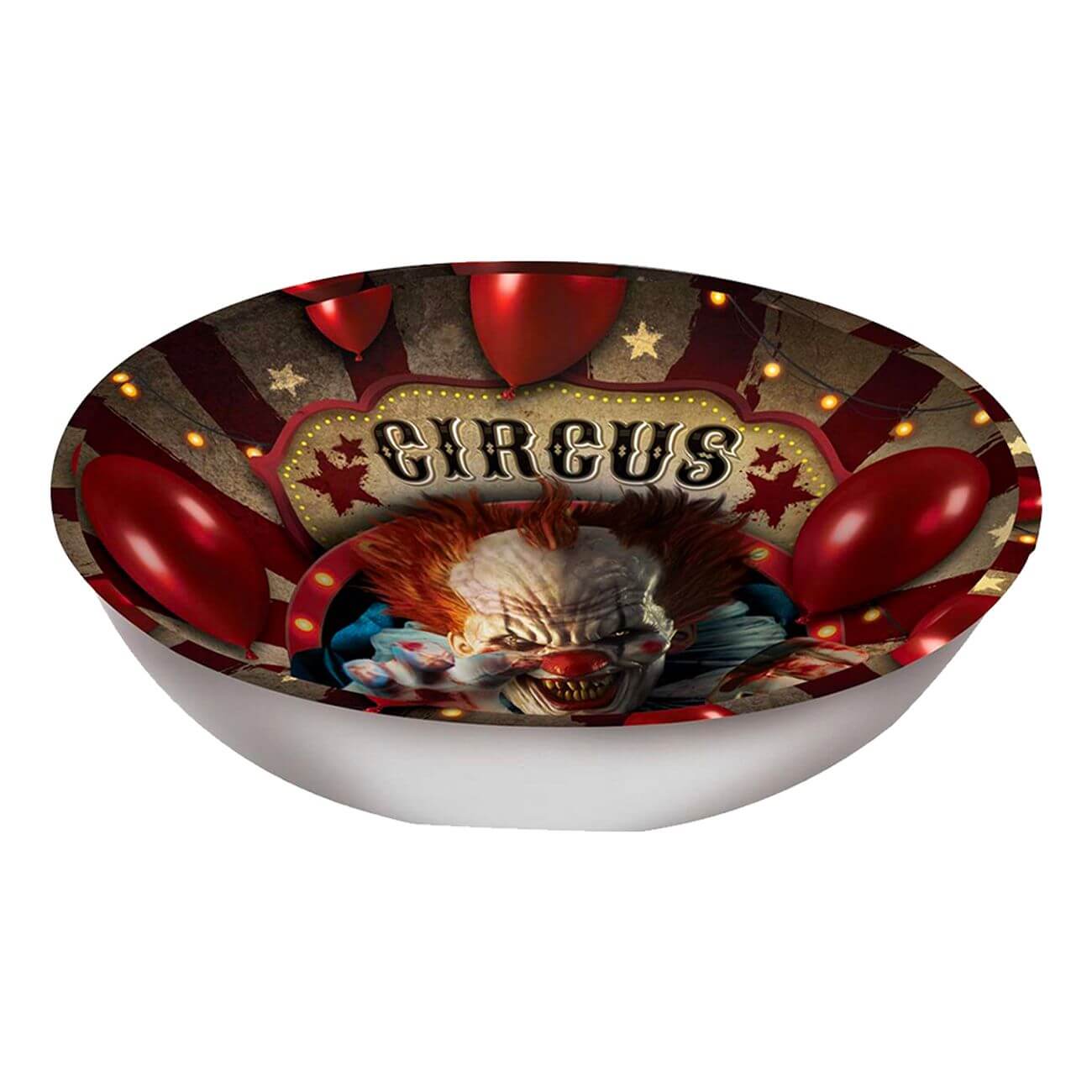Läs mer om Stor Godisskål i Plast Halloween Circus