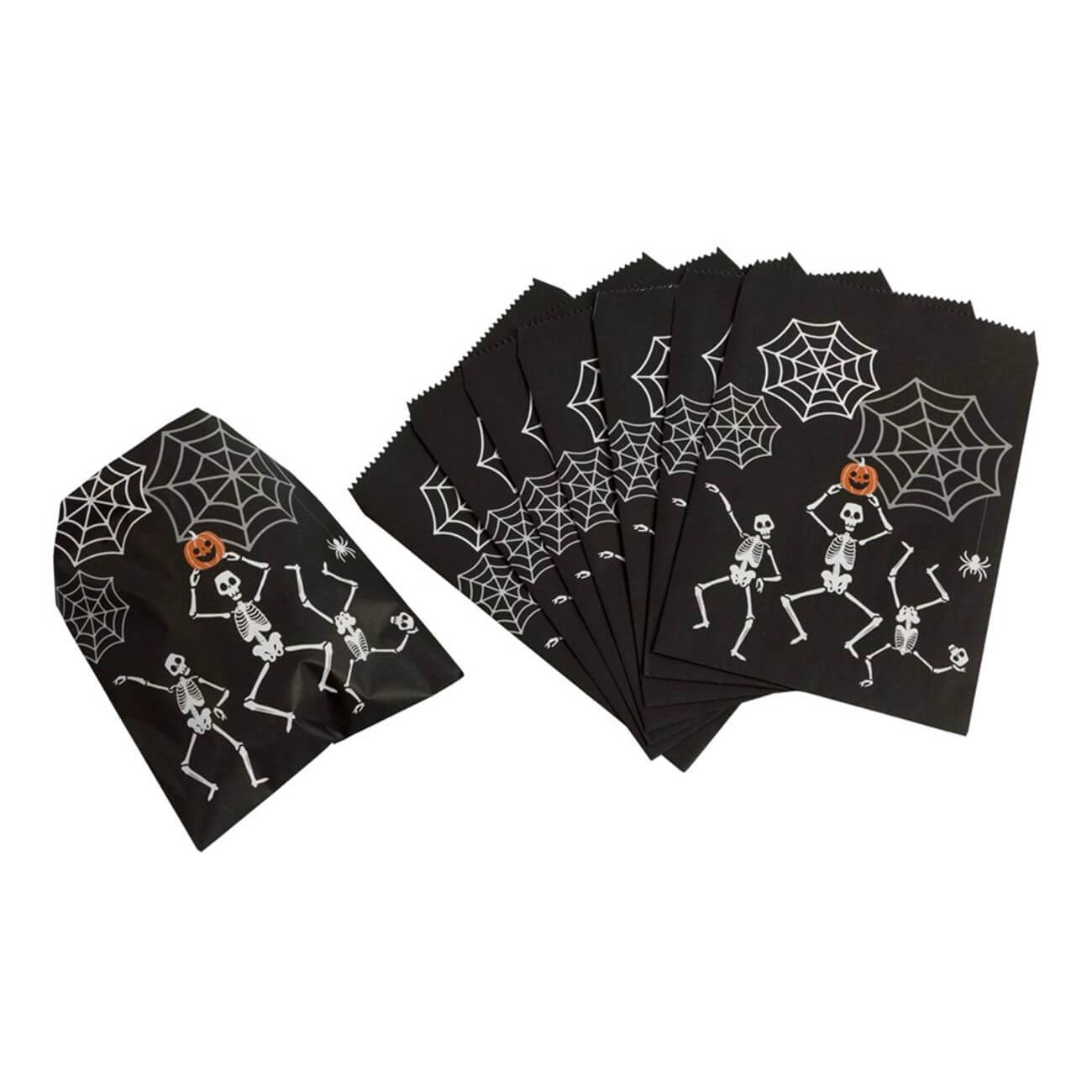 Alternativ bild 1 för Godispåsar Halloween Skelett 8-pack