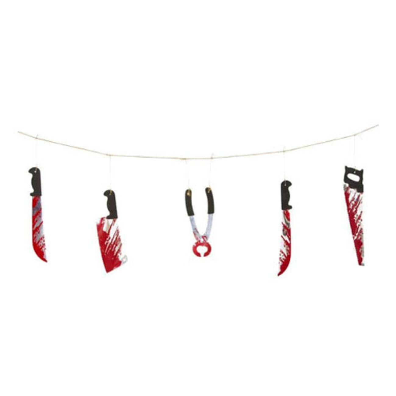 Blodiga Vapen Girlang | Festartiklar | Gottegrisen