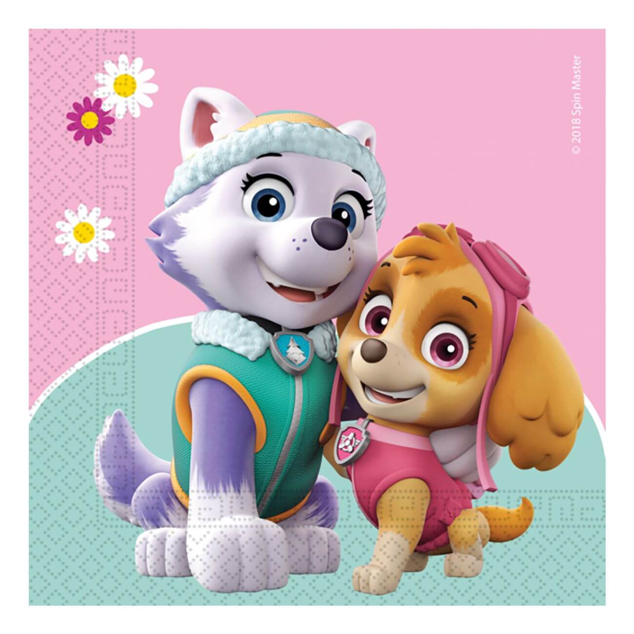 Läs mer om Servetter Paw Patrol Paw Patrol Skye & Everest 20-pack