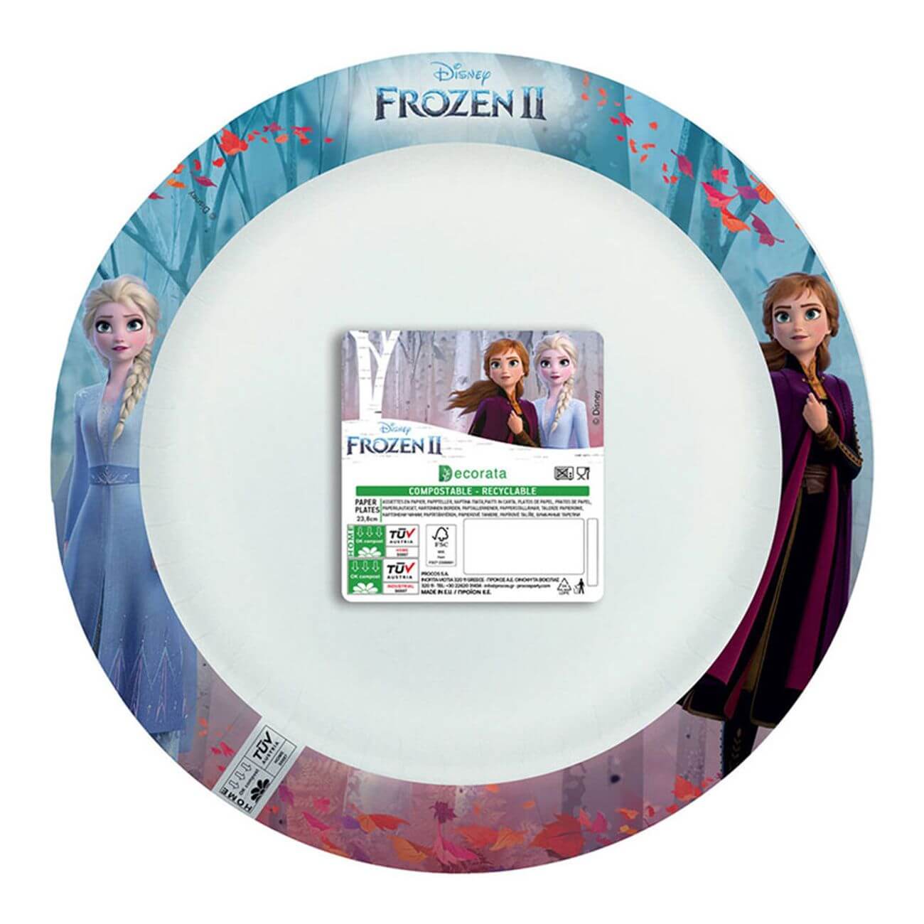 Läs mer om Papperstallrikar Frozen/Frost 8-pack