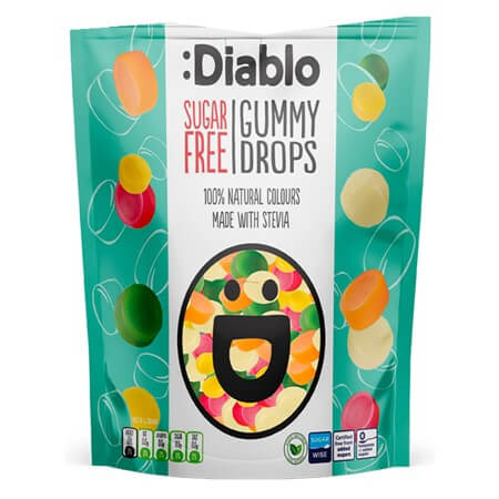 Läs mer om Diablo Jelly Gummy Drops 75g