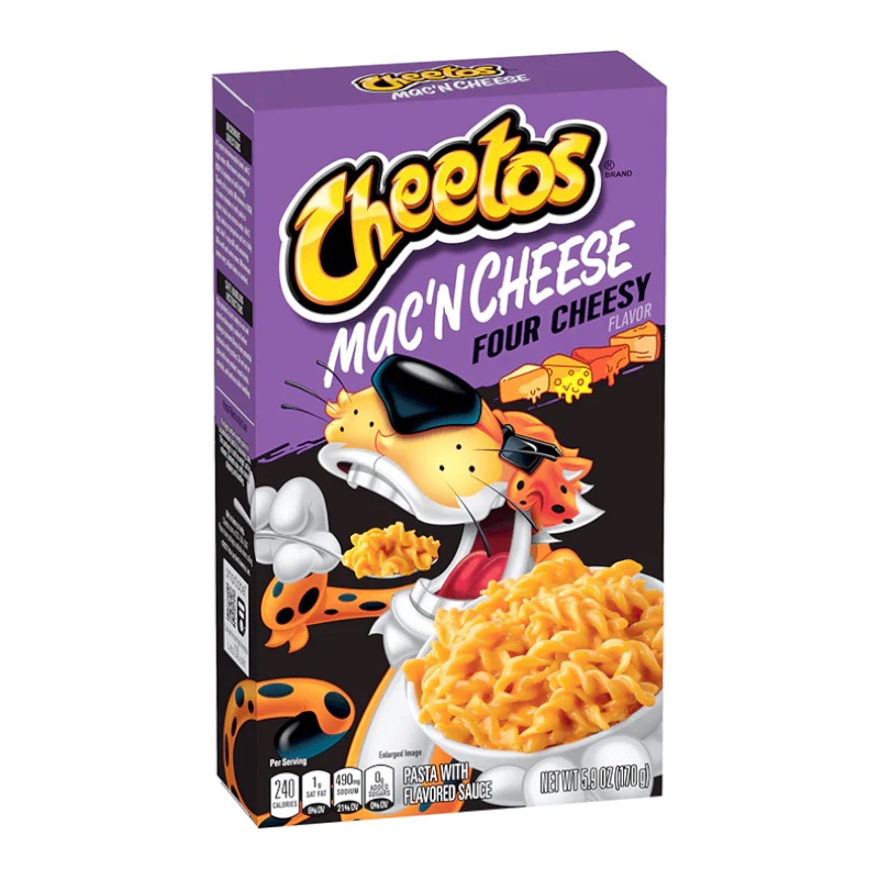 Läs mer om Cheetos Mac N Cheese - 4 Cheeses 170g