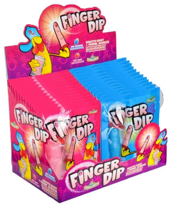 Läs mer om Funny Candy - Finger Dip 40g