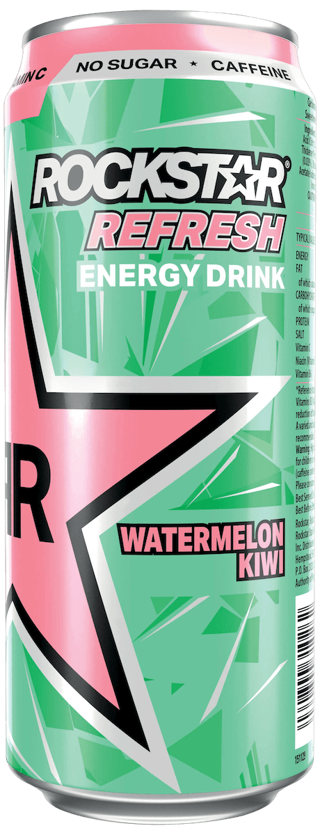 Läs mer om Rockstar Refresh - Watermelon Kiwi 50cl