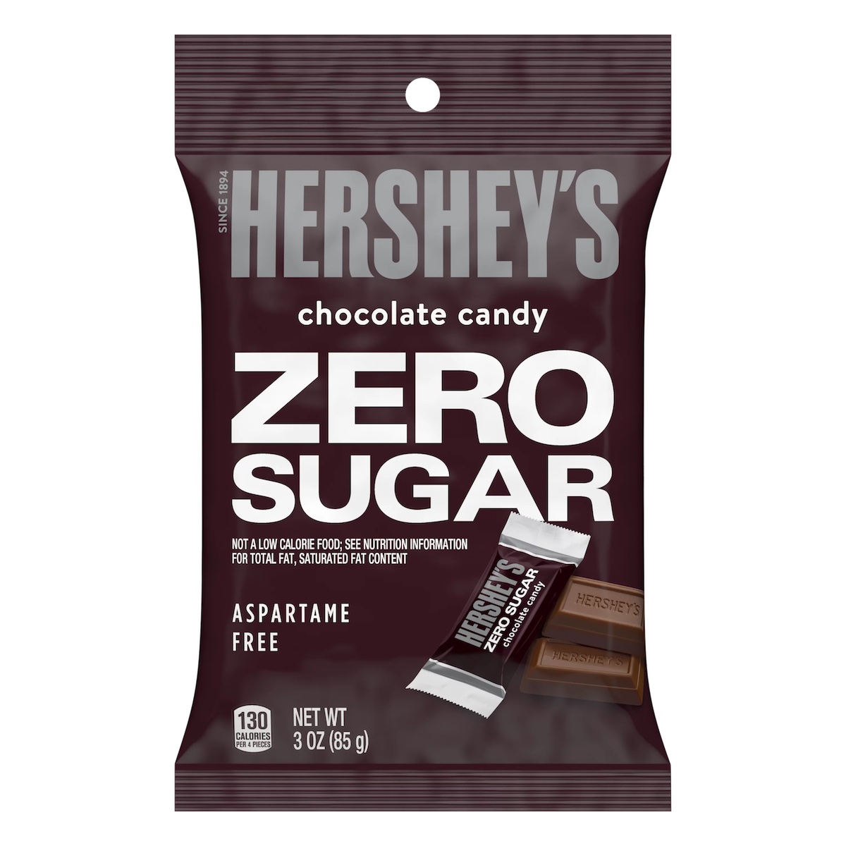 Läs mer om Hersheys Zero Sugar Milk Chocolate 85g