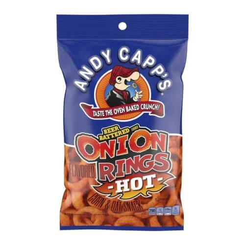 Läs mer om Andy Capps Hot Onion Rings 56.7g