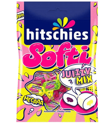 Läs mer om Hitschies Softi Juizzy Mix 90g