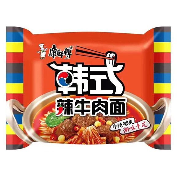 Kang Shi Fu Instant Noodles Beef Korean Style 101g