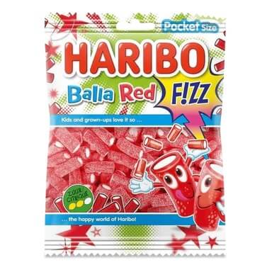 Läs mer om Haribo Balla Red Fizz 70g