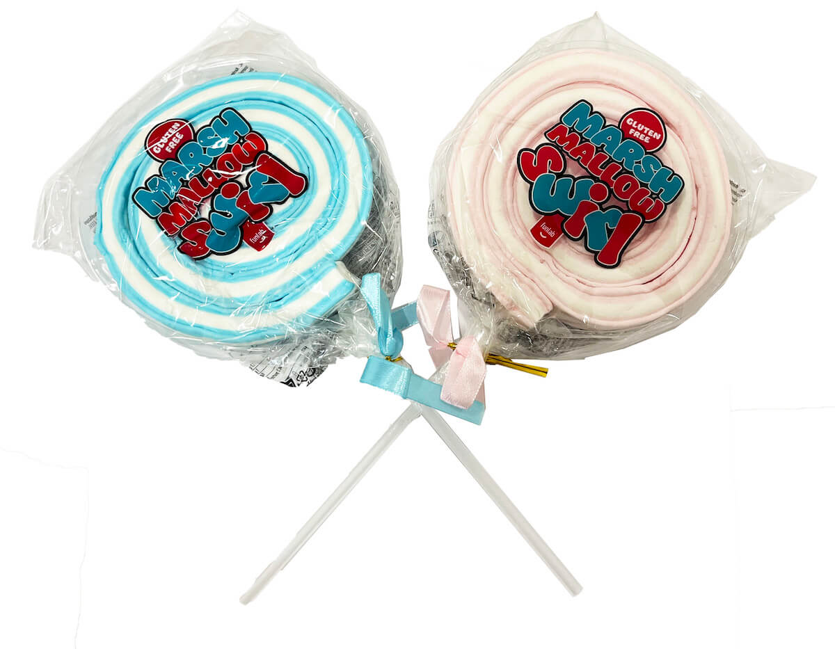 Läs mer om Funlab Marshmallow Swirl Lolly 60g