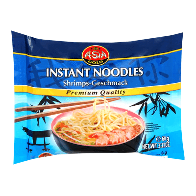 Läs mer om Asia Gold Instant Noodles - Shrimp 60g
