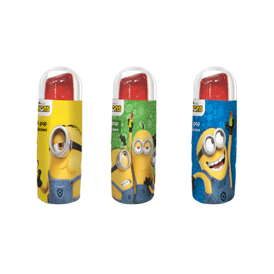 Läs mer om Minions Twist Pop With Stickers 15g