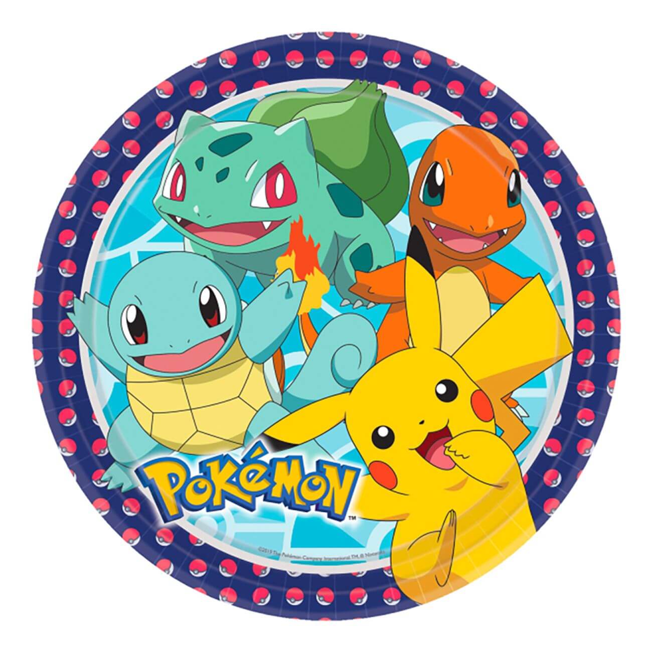 Läs mer om Papperstallrikar Pokémon 8-pack