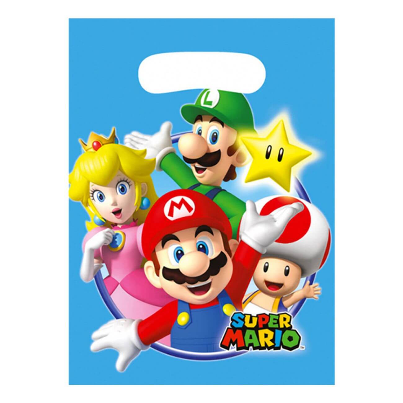 Läs mer om Kalaspåsar Super Mario 8-pack