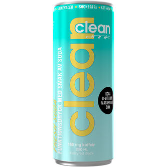 Läs mer om Clean Drink - Fresh Soda 33cl