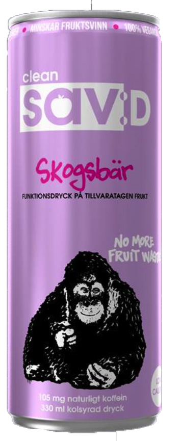 Clean Drink Sav:D - Skogsbär 33cl