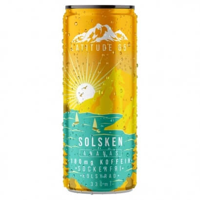 Läs mer om Latitude 65 Solsken - Ananas 33cl