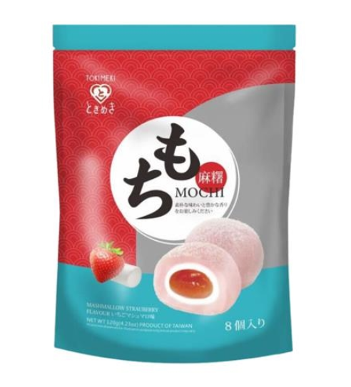 Läs mer om Tokimeki Mochi Marshmallow Strawberry 120g