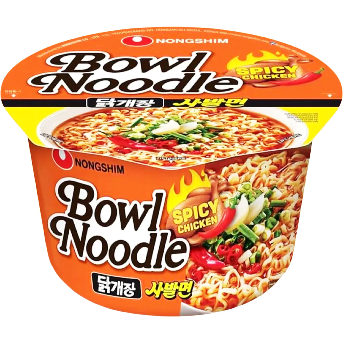 Nongshim Noodles Spicy Chicken Bowl 100g