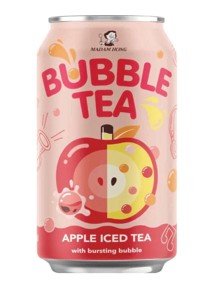 Läs mer om Madam Hong - Bubble Tea Apple 315ml