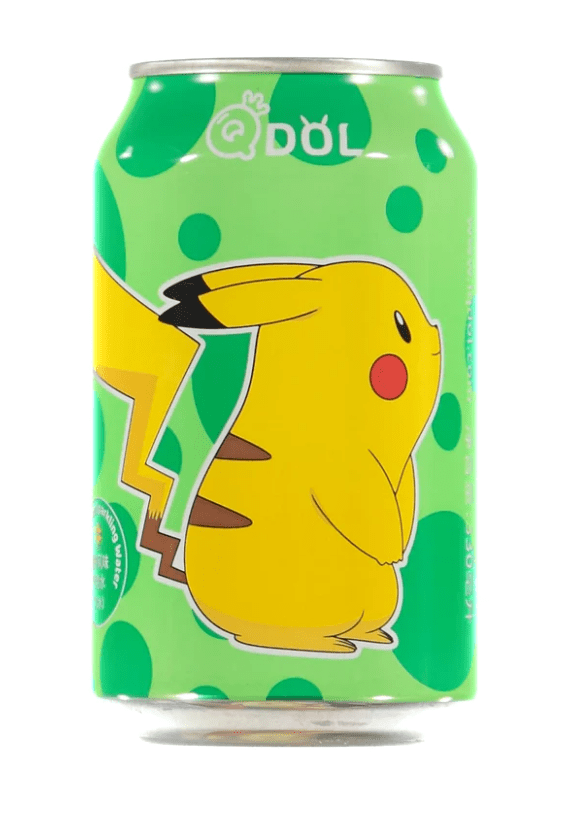 Qdol Pokemon Läsk - Pikachu Lime 33cl