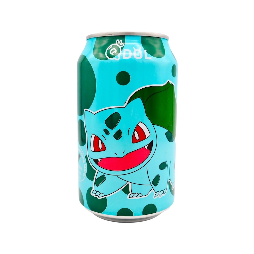 Qdol Pokemon Läsk - Bulbasaur Grape 33cl