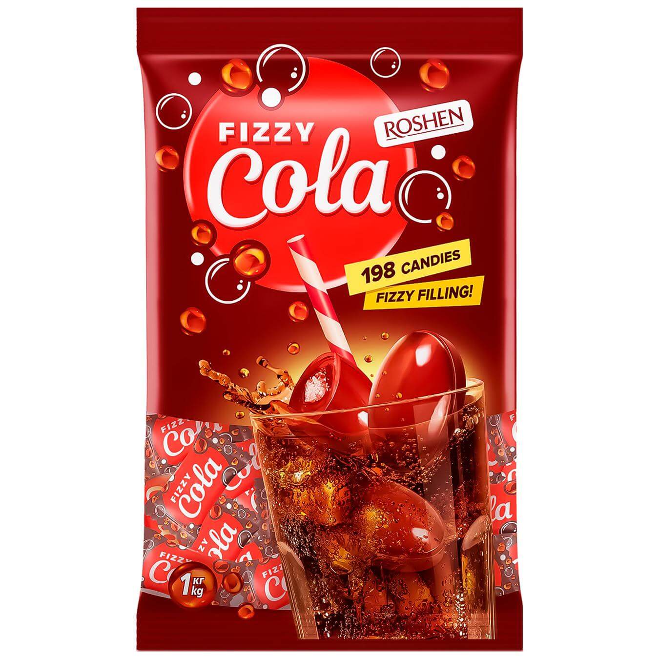 Läs mer om Roshen Fizzy Cola 1kg