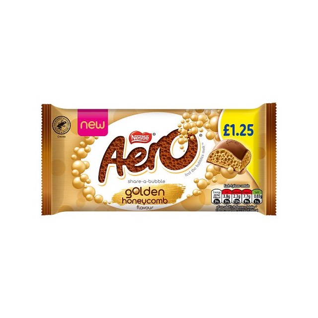 Läs mer om Aero Golden Honeycomb 90g