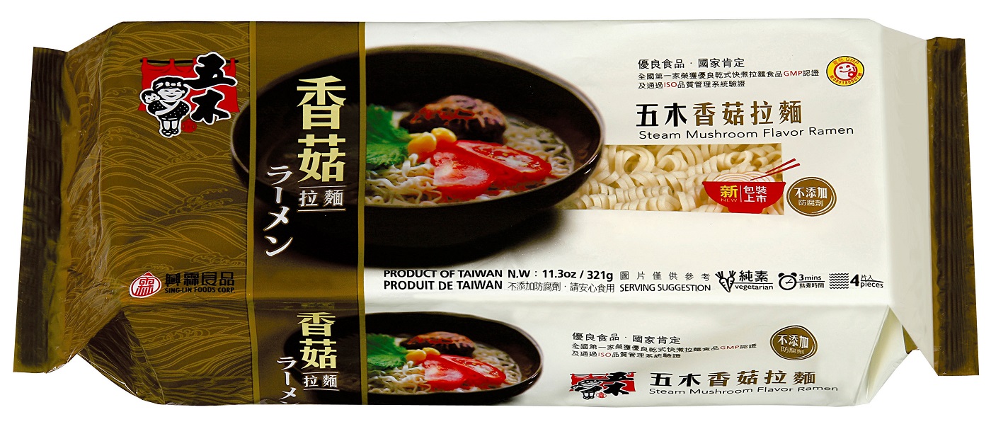 Wu-Mu Noodles Mushroom Flavour