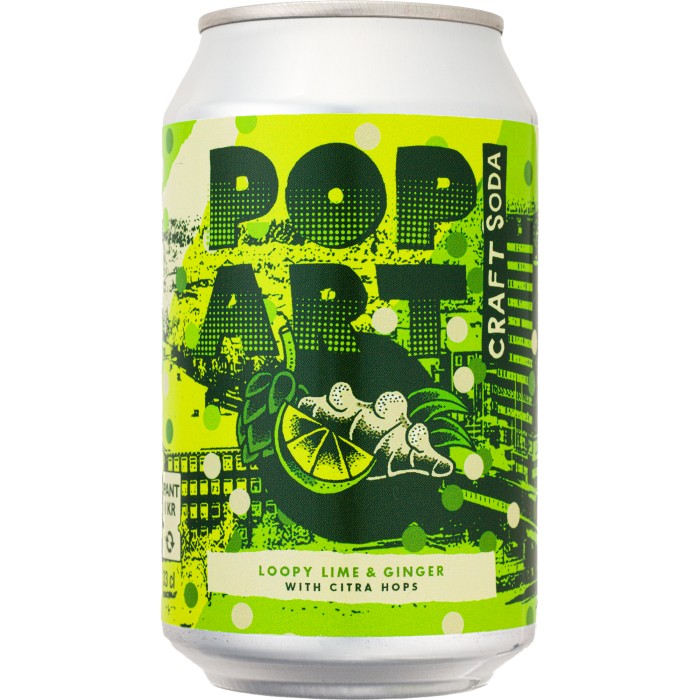 Läs mer om Hammars Bryggeri Pop Art Loopy Lime & Ginger 33cl