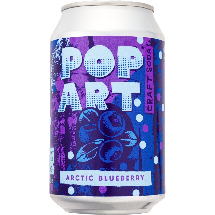 Läs mer om Hammars Bryggeri Pop Art Arctic Blueberry 33cl