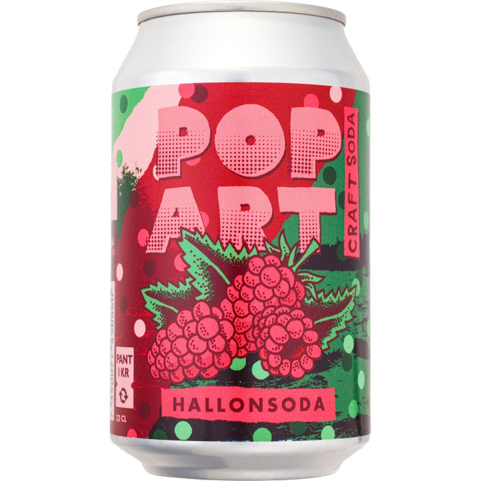 Läs mer om Hammars Bryggeri Pop Art Hallonsoda 33cl