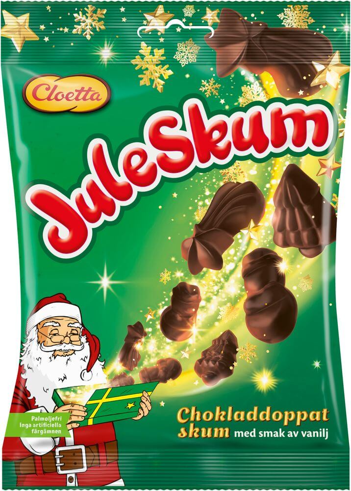 Juleskum Chokladdoppat 140g