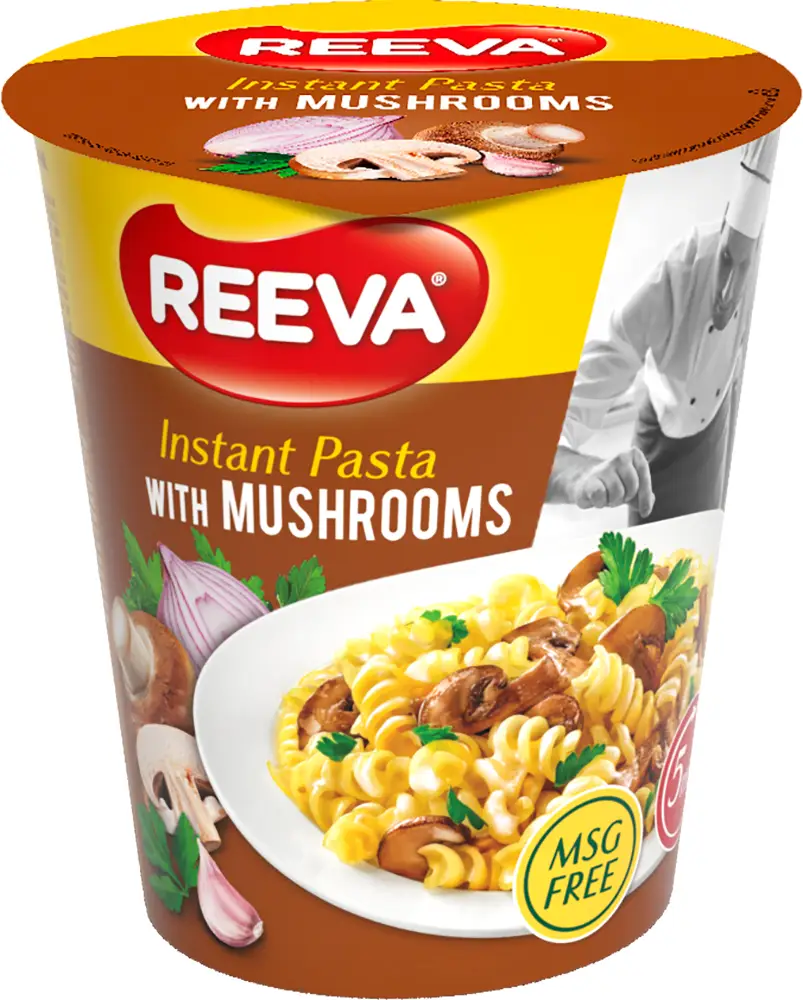 Läs mer om Reeva Pasta Kopp Svampsmak 70g