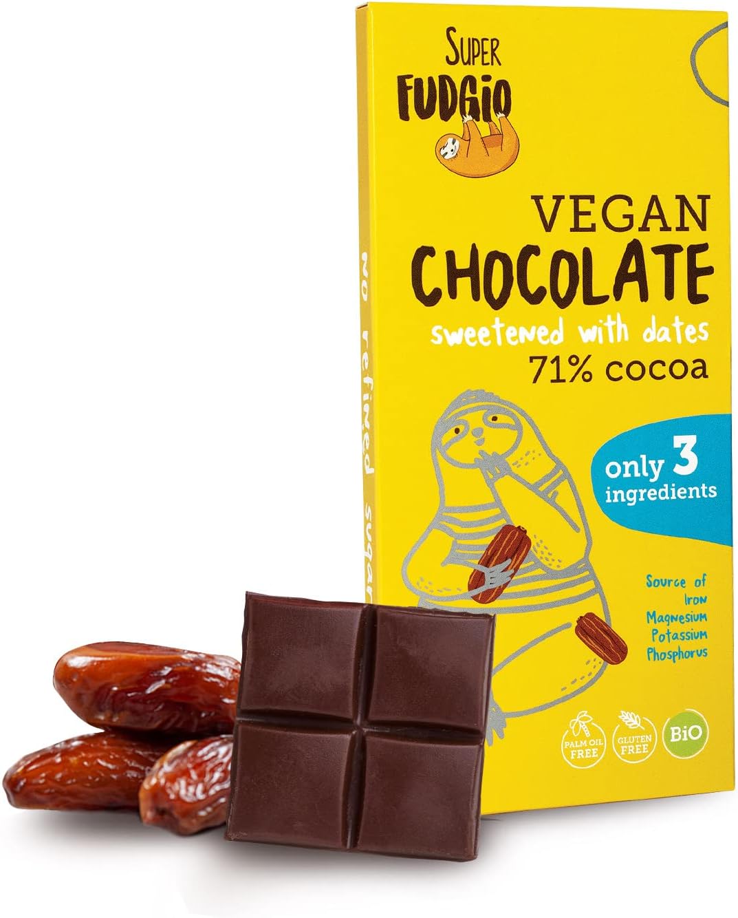 Läs mer om Super Fudgio Chocolate Vegan 80g
