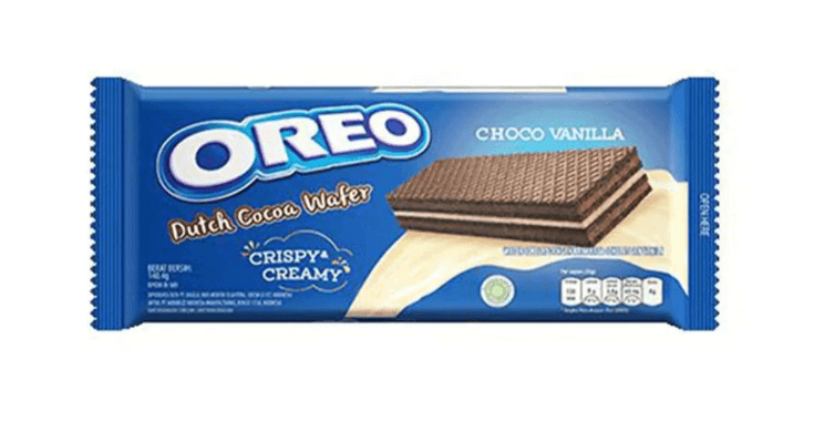 Läs mer om Oreo Wafer Choco Vanilla 140g