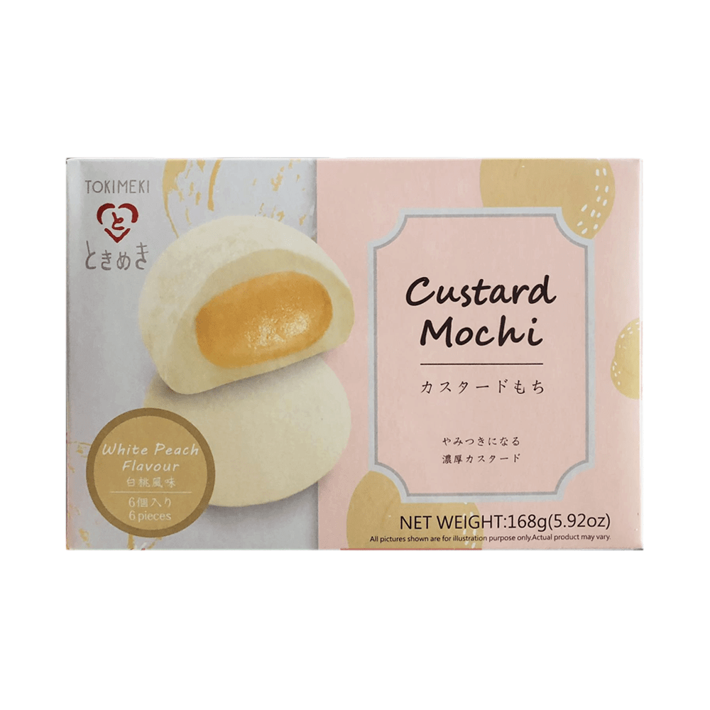 Läs mer om Tokimeki Fruity Mochi - White Peach 168g