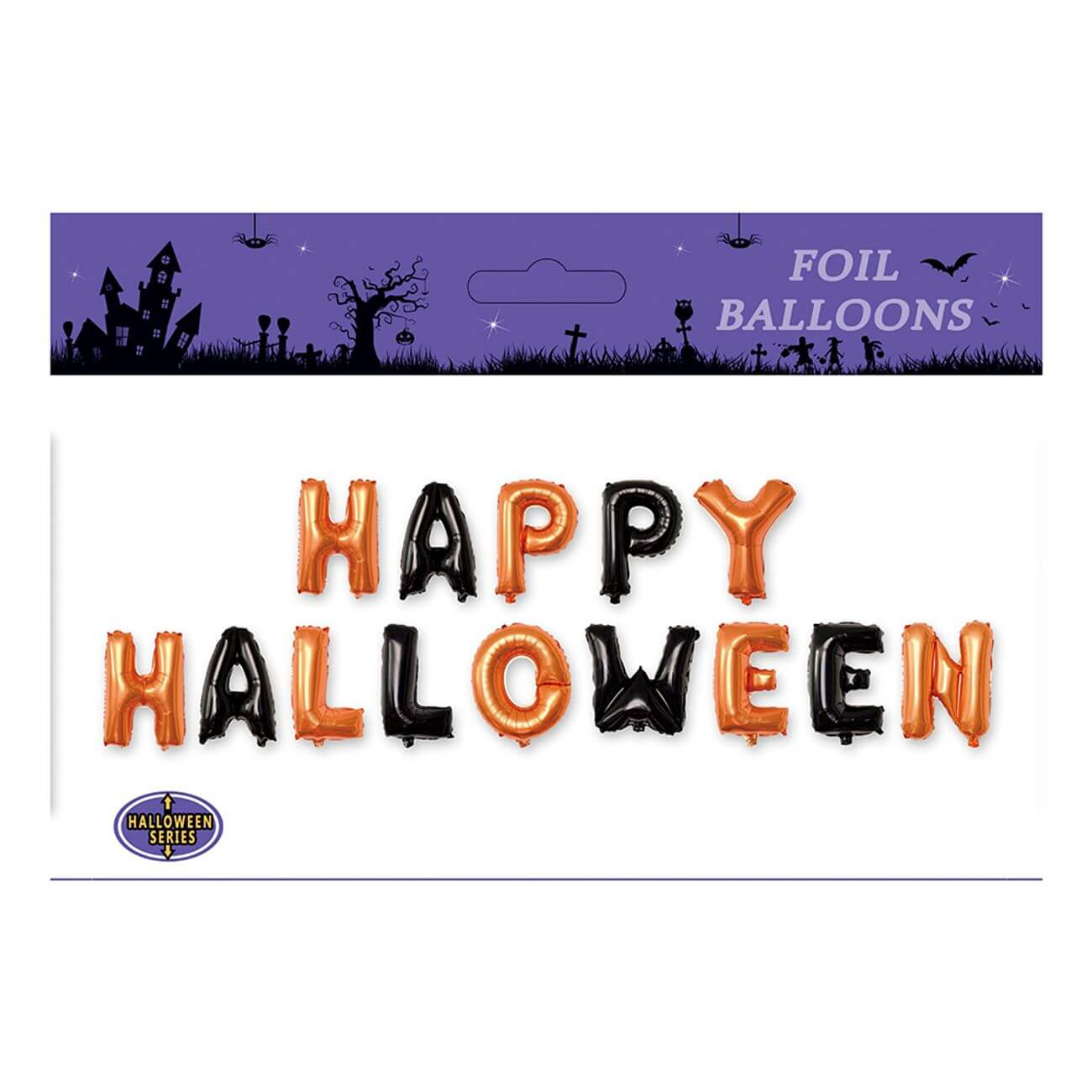 Ballonggirlang Happy Halloween | Festartiklar - Ballonger | Gottegrisen