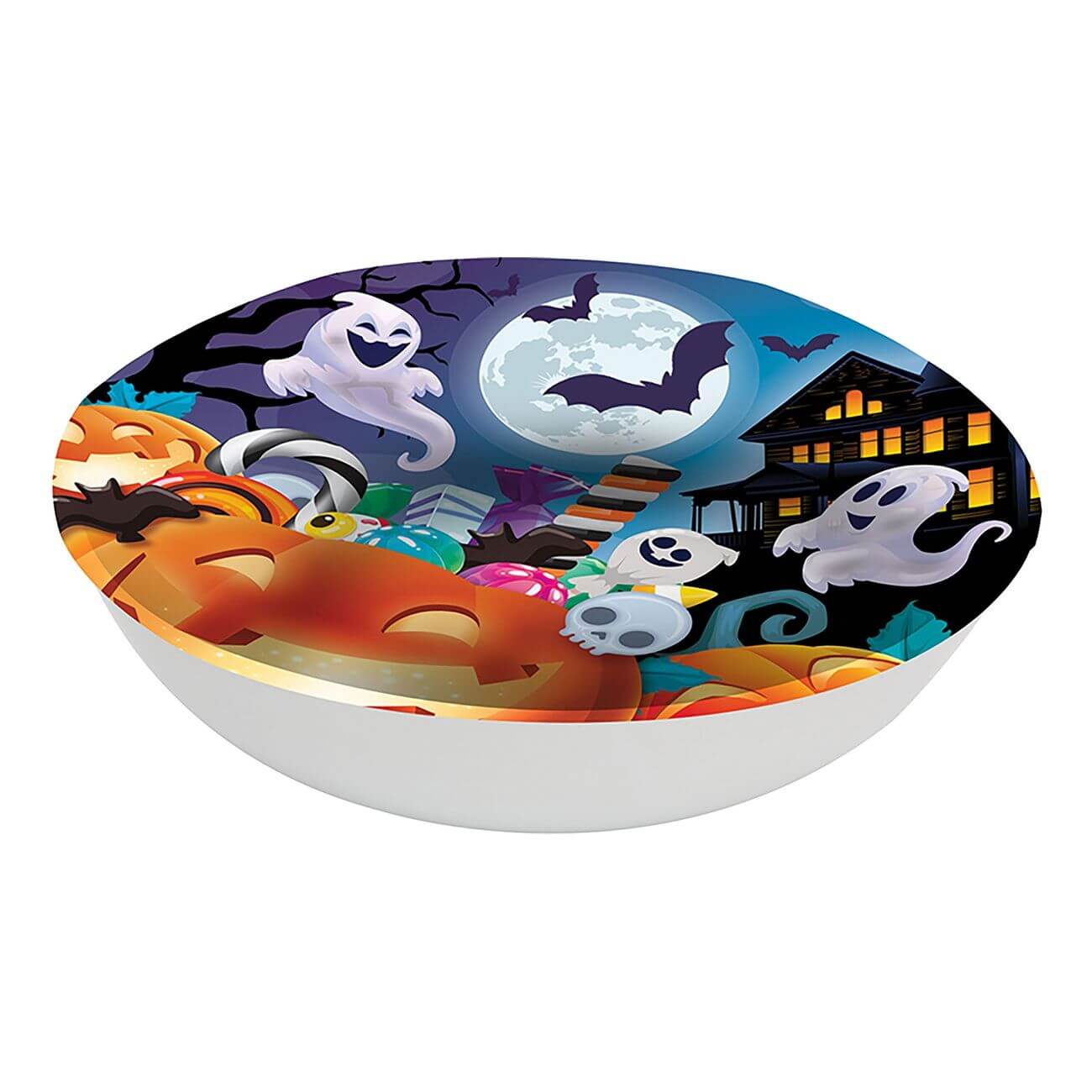 Produktfoto för Skål Pumpa Halloween i Plast