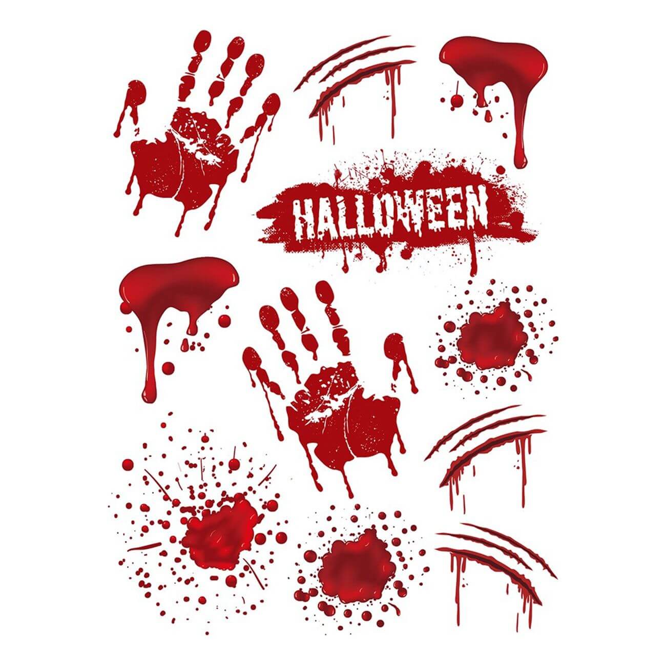 Fönsterdekoration Halloween | Festartiklar | Gottegrisen